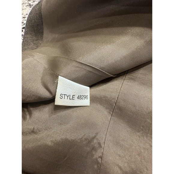 Ann Taylor Loft Women's Iridescent Jacket Size 8 Lined Long Sleeve Jacket Preppy - Picture 8 of 12